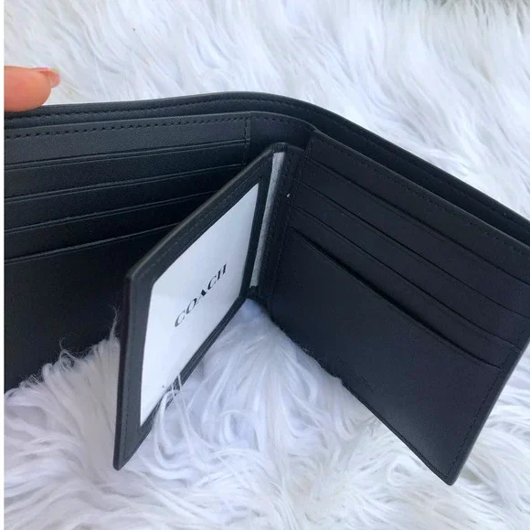 New 🎀 Coach 3 In 1 Wallet In Signature Canvas With Ski Patches - Picture 6 of 10